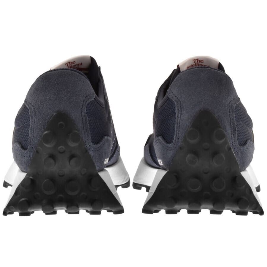 New balance 327 trainers in navy cheap